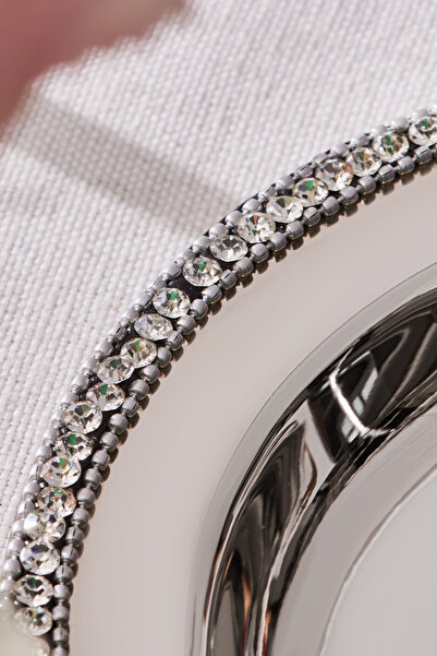 Karaca Majesty Dekoratif Tepsi Oval 38,5 x 23,5 cm