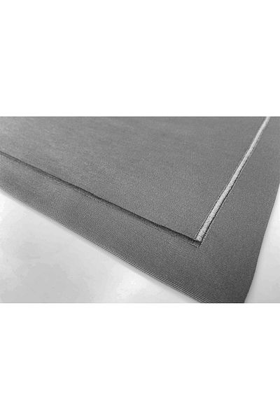 Gül Güler Pack of 4 45*45 Anthracite Napkins Plain Piccolo