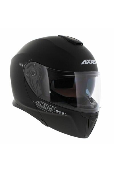 AXXIS Axxıs Gecko Sv A1 Çene Açılır Motosiklet Kask Mat Siyah XL
