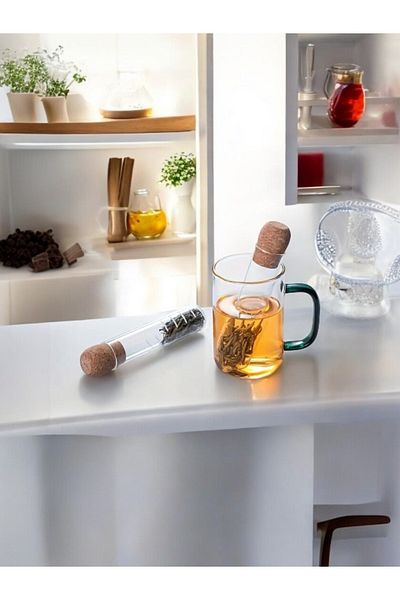 Miki & Miki Boroxilicate Glass Strainer - for Tea Infuser Cup