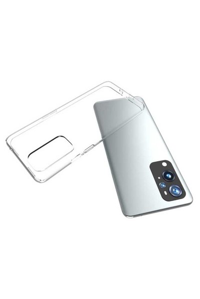 Techaks جراب One Plus 9 Pro غطاء سيليكون زور سوبر - عديم اللون