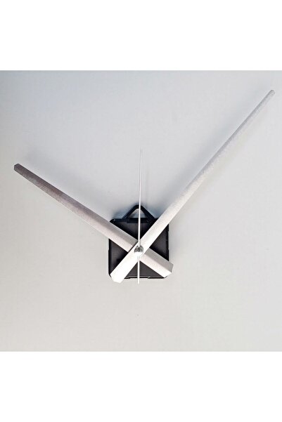 Otantik Duvar Saati Mekanizması Akrep Yelkovan Saniye Motor Sessiz Akar Saniy...