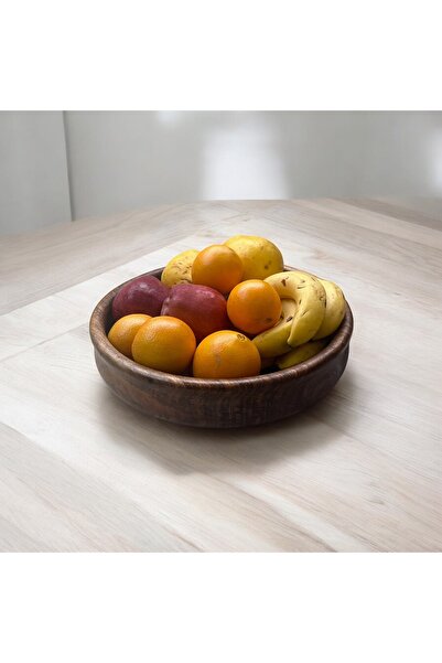 zagorwood Dev ceviz kase, Büyük boy kase, Ahşap kase, Tek parça kase