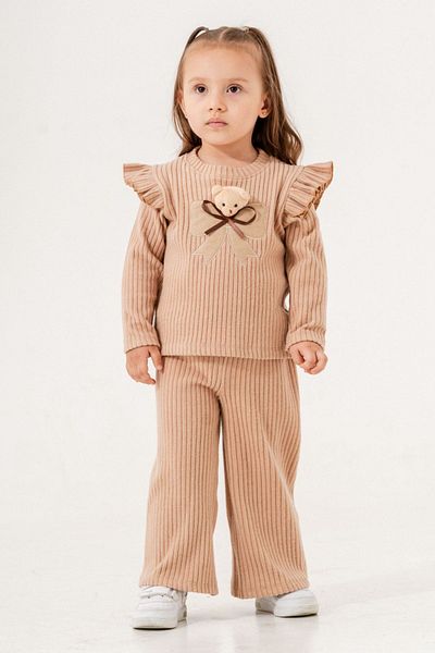 HAUSEkids Σετ κοριτσιού 1-9 ετών Bloom Teddy Bear -καραμέλα