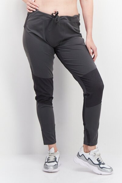 Eddie Bauer Kadın مقاس عادي Düz Tayt، Gri