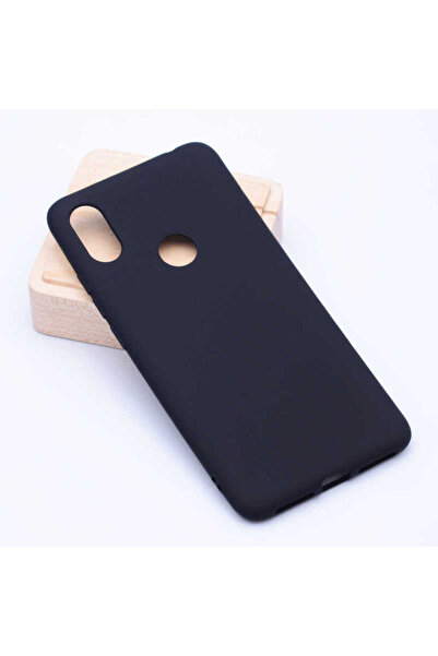 Techaks حافظة Mi 8 ذات ملمس ناعم وملونة من السيليكون الناعم Premier - أسود