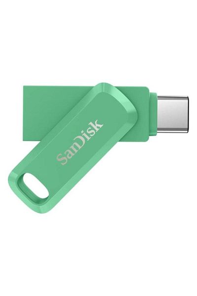 SanDisk Green Ultra Dual Drive Go 256Gb Ssd - USB & Type-C Flash Memory