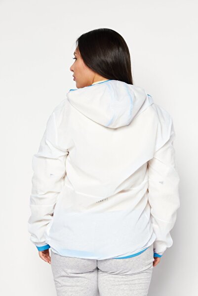 New Balance Women Sportswear Fit Training Jacket, White Combo