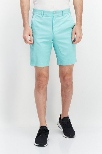 PGA Tour Men Sportswear Fit Heather Golf Shorts, Turquoise