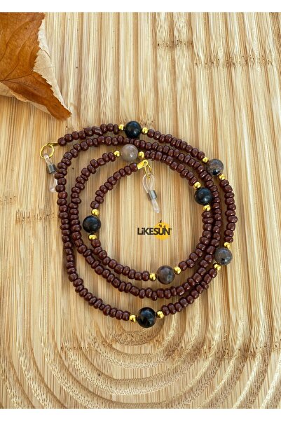 LiKESUN Natural Stone Collection Agate Stone Glasses Rope Glasses Accessory G...
