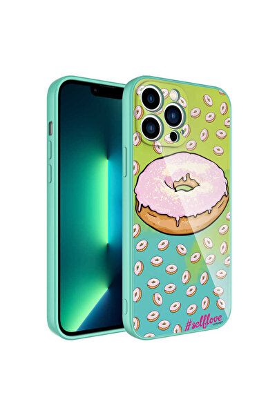 Hatreds iPhone 13 Pro Max Kılıf Desenli İçi Kadife Kamera Korumalı Darbe Emic...