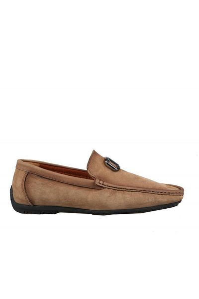 MARCOMEN 17347 Ανδρικά παπούτσια casual από γνήσιο δέρμα Mink Nubuck