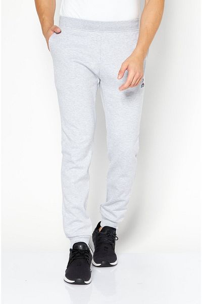 Le Coq Sportif Men Sportswear Fit Brand Logo Outdoor Sweatpants, Grey
