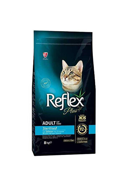 Reflex Plus Somonlu Kısır Kedi Maması 8 kg