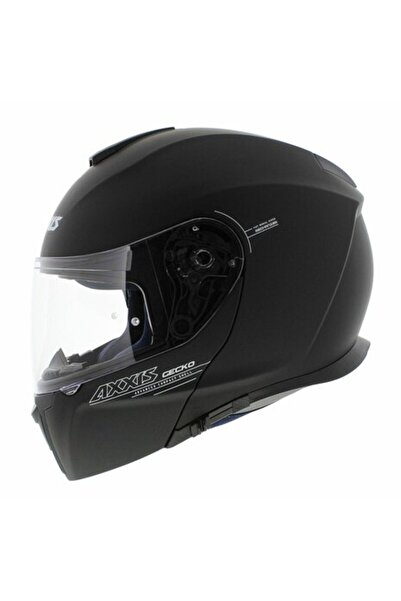 AXXIS Axxıs Gecko Sv A1 Çene Açılır Motosiklet Kask Mat Siyah XL