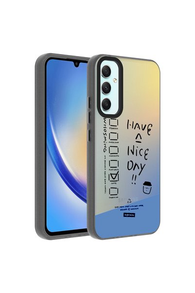 Ahlttiba غطاء صلب بنمط التنين متوافق مع هاتف Galaxy A24