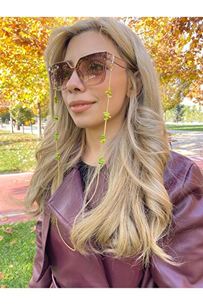 LiKESUN Doğaltaş Koleksiyonu Gözlük Ipi Gözlük Aksesuarı Gözlük Askısı