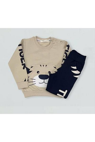 Breeze Boy's Tracksuit - Tiger Embroidered