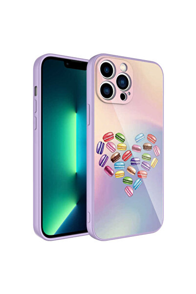 Hatreds iPhone 12 Pro Max Kılıf Desenli İçi Kadife Kamera Korumalı Darbe Emic...