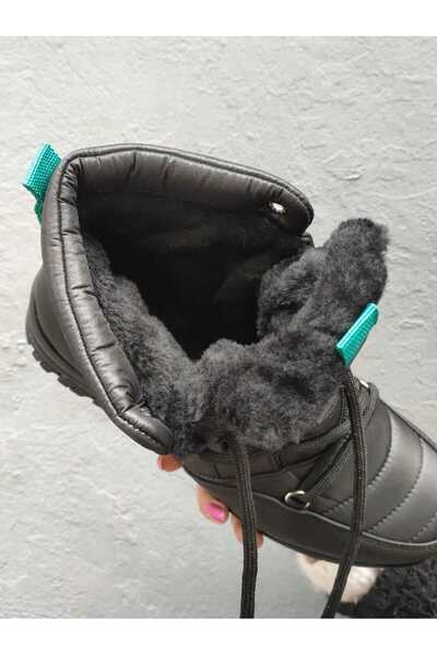 M.P. KÜRKLÜ ERKEK KAR BOTU SUYA VE SOĞUĞA DAYANIKLI, KAYMAZ TABAN