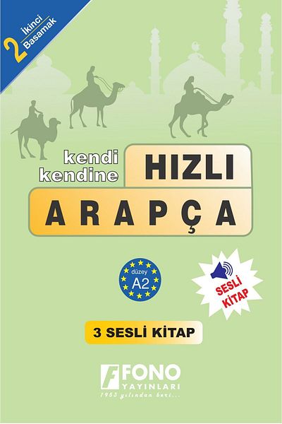 Fono Yayınları Fast Arabic Level 2 (3 Books) (with voice-over)