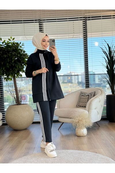 ALANURMODA Striped Suit