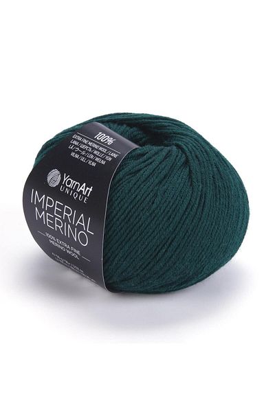 Yarnart IMPERIAL MERINO - ΠΛΕΚΤΟ ΝΗΜΑ ΧΕΡΙΟΥ ΣΜΑΡΑΓΔΙ ΠΡΑΣΙΝΟ-3335