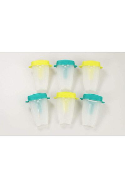 STOREMAX Bystoreby Children's Ice Lollipop Lollitups White Turquoise Yellow Lime D178 Newdesing 646268