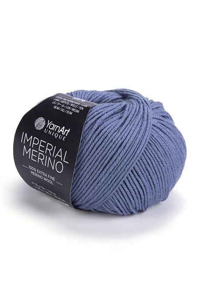Yarnart MERINO IMPERIAL - Ață de tricotat manual JEANS BLUE-3336
