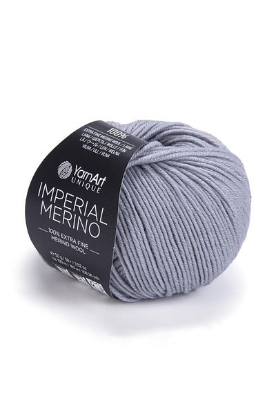 Yarnart IMPERIAL MERINO - ΠΛΕΚΤΟ ΝΗΜΑ ΧΕΡΙΟΥ ΓΚΡΙ-3337