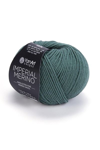 Yarnart IMPERIAL MERINO - ΠΛΕΚΤΟ ΝΗΜΑ ΧΕΡΙΟΥ ΣΚΟΥΡΟ ΠΡΑΣΙΝΟ-3333