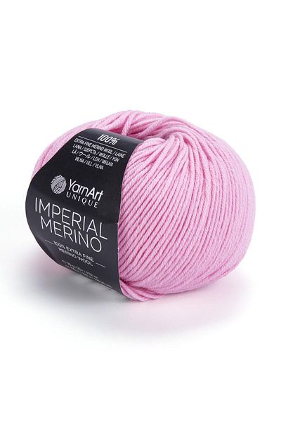 Yarnart IMPERIAL MERINO - ΠΛΕΚΤΟ ΝΗΜΑ ΧΕΡΙΟΥ ΡΟΖ-3326