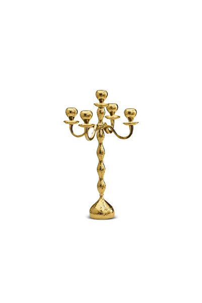 Karaca Arlen Şamdan 5'li Gold 42x29 cm