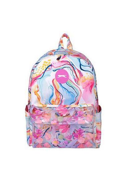Me Çanta Rucsac Slazenger PVC Detaliat ME 24040 Model Flowers