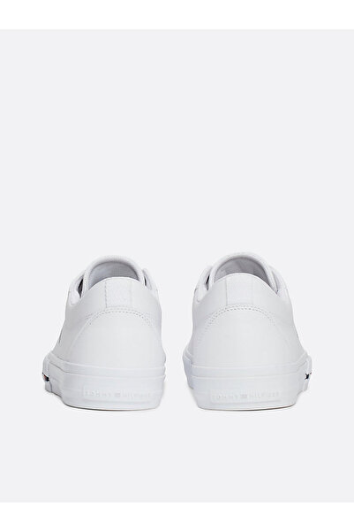 Tommy Hilfiger Men's White Sneakers - Th Hi Vulc Street Rwb Lth Low