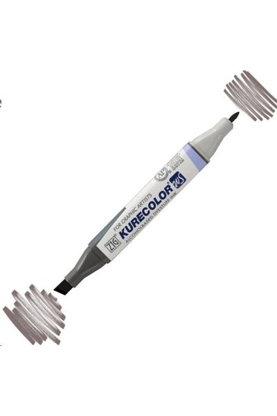 Zig Kurecolor Kc3000 Twin S Marker Pen W10 Warm Gray 10
