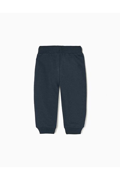 Ziddy COTTON JOGGERS FOR BABY BOYS DARK BLUE