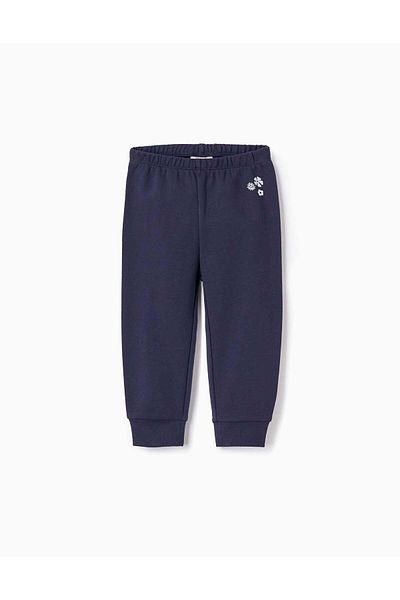 Ziddy BRUSHED JOGGERS FOR BABY GIRLS DARK BLUE
