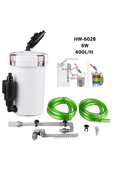 SunSun Aquarium canister filter 400L/H 6W sunsun