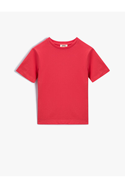 Koton Basic Short Sleeve T-Shirt Cotton
