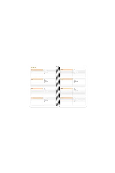 KESKİN COLOR Agenda academică A5 Spiral Feeling Things - My Eyes Are High