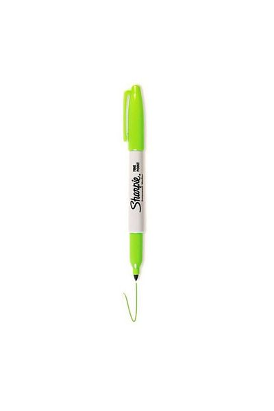 Sharpie Permanent Fine Point Lemon Green Marker1740641