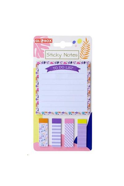 Globox Printed Adhesive Note Paper Glbx-3496