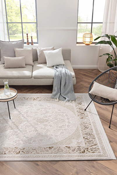 Koza Halı Koza Hayad Koza Adler A0735B Bej Gold  Salon Oturma Odası Yatak Oda...