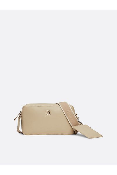 Tommy Hilfiger Tommy Hilfiger Beige Solid Women Crossover Bag