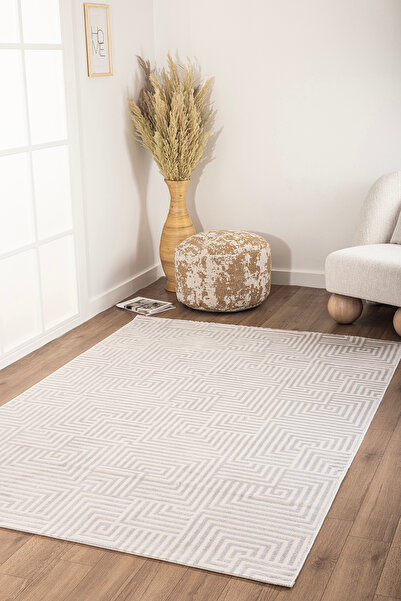 Koza Halı Koza Hayad Kilyos Gri Akrilik Halı  Salon Oturma Odası Yatak Odası ...