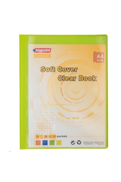 Bigpoint 40 قطعة من ملفات العرض باللون الأخضر - Bp204s-55 Soft