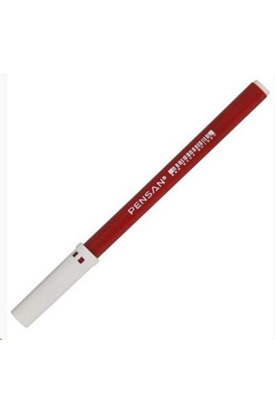 Pensan 3003 Office Type Felt Pen 2 Mm Tip Red