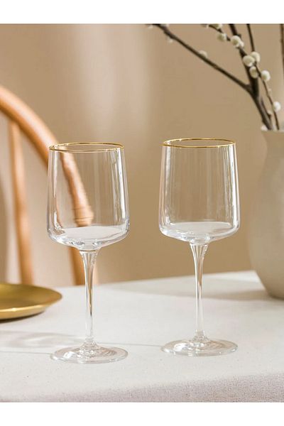 LC Waikiki Colorless Glass Standing Water Glass 2 Pack 320 ml