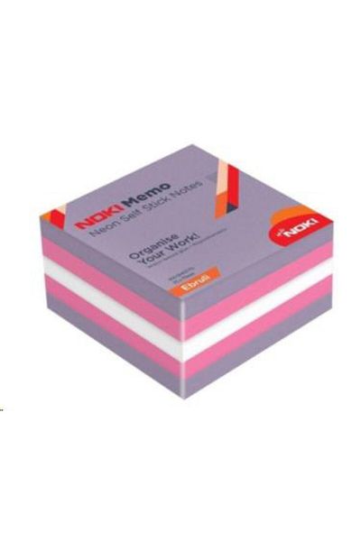 Noki 450Sf Neon Adhesive 75X75 Cube Block Marbled